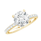 Rosec Jewels-IGI Certified 3 Carat Lab Grown Diamond Statement Ring for Women