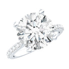 5 Carat Lab Grown IGI Certified Diamond Huge Engagement Ring Lab - ( E-VS1 ) - Rosec Jewels