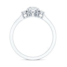 Rosec Jewels-IGI Certified Lab Grown Diamond Three Stone Engagement Ring