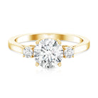 Rosec Jewels-IGI Certified Round Cut Lab Grown Diamond 2 Carat Engagement Ring