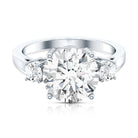 Rosec Jewels-Lab Grown Diamond 3 Stone Engagement Ring With IGI Certificate