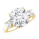 Rosec Jewels-Lab Grown Diamond 3 Stone Engagement Ring With IGI Certificate