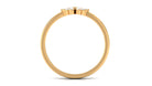 Rosec Jewels-Natural Diamond Flower Promise Ring