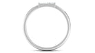 Certified Natural Diamond Promise Ring in East West Style Natural - ( HI-SI ) - Rosec Jewels