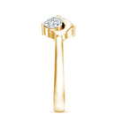 Rosec Jewels-Lab Grown Diamond Toi Et Moi Promise Ring with Infinity Knot