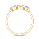 Rosec Jewels-Lab Grown Diamond Toi Et Moi Promise Ring with Infinity Knot