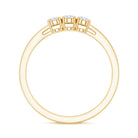 Lab Grown Oval Diamond 3 Stone Engagement Ring Lab - ( EF-VS ) - Rosec Jewels