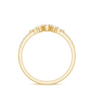 Certified Real Diamond Promise Ring Natural - ( HI-SI ) - Rosec Jewels
