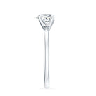 1.5 CT Heart Shape Certified Moissanite Engagement Ring D-VS1 - Rosec Jewels