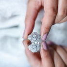 Rosec Jewels-Certified Lab Grown Diamond Oval Engagement Ring