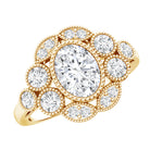 Rosec Jewels-Certified Lab Grown Diamond Oval Engagement Ring