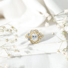 Rosec Jewels-Certified Lab Grown Diamond Oval Engagement Ring