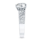 2 Carat Lab Grown Diamond Heart Engagement Ring Lab - ( EF-VS ) - Rosec Jewels