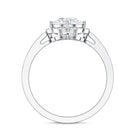 Certified 1.2 Carat Lab Grown Diamond Halo Engagement Ring Lab - ( EF-VS ) - Rosec Jewels