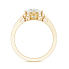 Certified 1.2 Carat Lab Grown Diamond Halo Engagement Ring Lab - ( EF-VS ) - Rosec Jewels