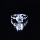Certified 2 Carat Lab Grown Diamond Simple Engagement Ring Lab - ( EF-VS ) - Rosec Jewels