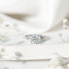 Certified 2 Carat Lab Grown Diamond Simple Engagement Ring Lab - ( EF-VS ) - Rosec Jewels