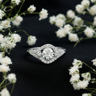 Rosec Jewels-Certified 6 MM Lab Grown Diamond Classic Engagement Ring