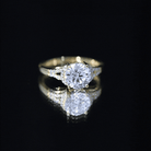 Certified 8 MM Lab Grown Diamond Solitaire Engagement Ring Lab - ( EF-VS ) - Rosec Jewels