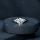 Certified 8 MM Lab Grown Diamond Solitaire Engagement Ring Lab - ( EF-VS ) - Rosec Jewels