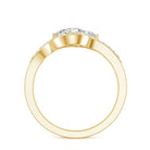 Certified Lab Diamond Toi Et Moi Designer Engagement Ring Lab - ( EF-VS ) - Rosec Jewels