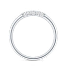 Certified Lab Grown Diamond Anniversary Ring Lab - ( EF-VS ) - Rosec Jewels