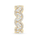 Certified Lab Diamond Vintage Inspired Wedding Ring Lab - ( EF-VS ) - Rosec Jewels