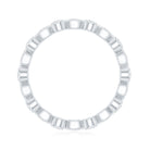 Certified Lab Grown Diamond Designer Wedding Eternity Ring Lab - ( EF-VS ) - Rosec Jewels