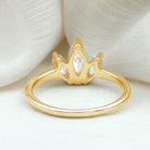 Rosec Jewels-Marquise Cut Lab Grown Diamond 3 Stone Engagement Ring