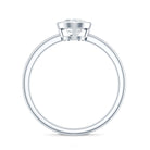 Rosec Jewels-IGI Certified 1 CT Lab Grown Diamond Ring in Bezel Setting