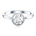 Rosec Jewels-Round Lab Grown Diamond Classic Engagement Ring with IGI Certificate