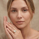 IGI Certified 5 Carat Lab Grown Diamond Bezel Set Engagement Ring Lab - ( E-VS1 ) - Rosec Jewels