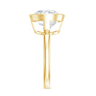 Rosec Jewels-IGI Certified 5 Carat Lab Grown Diamond Bezel Set Engagement Ring