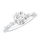 Rosec Jewels-IGI Certified 1 Carat Lab Created Diamond Engagement Ring