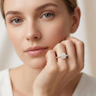 IGI Certified 1 Carat Lab Created Diamond Engagement Ring Lab - ( E-VS1 ) - Rosec Jewels
