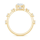 Rosec Jewels-IGI Certified 1 Carat Lab Created Diamond Engagement Ring