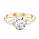 Rosec Jewels-IGI Certified Lab Grown Diamond 2 CT Engagement Ring for Women