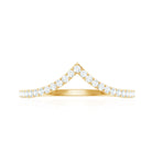 Rosec Jewels-Lab Grown Diamond Chevron Stackable Ring