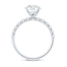 Rosec Jewels-2 Carat Lab Grown Diamond Round Engagement Ring with IGI Certificate