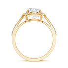 Rosec Jewels-IGI Certified 2 Carat Round Lab Grown Diamond Statement Engagement Ring