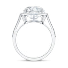 Rosec Jewels-IGI Certified Lab Grown Diamond Statement Engagement Ring with Split Shank
