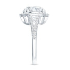 Rosec Jewels-IGI Certified Lab Grown Diamond Statement Engagement Ring with Split Shank