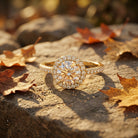 IGI Certified 1 CT Lab Grown Diamond Round Engagement Ring Lab - ( E-VS1 ) - Rosec Jewels