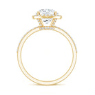 Rosec Jewels-2 Carat Lab Grown Diamond Halo Engagement Ring with IGI Certificate