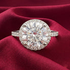 4 Carat Lab Grown Diamond Cocktail Engagement Ring with IGI Certificate Lab - ( E-VS1 ) - Rosec Jewels