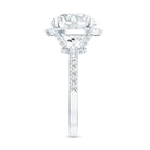 Rosec Jewels-4 Carat Lab Grown Diamond Cocktail Engagement Ring with IGI Certificate