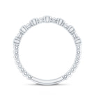 Rosec Jewels-Real Diamond Stackable Eternity Ring with Beaded Details