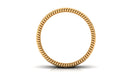Vintage Looking Natural Diamond Wedding Band Natural - ( HI-SI ) - Rosec Jewels