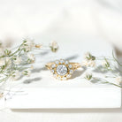 Certified Moissanite Bezel Set Engagement Ring D-VS1 - Rosec Jewels