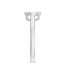 Natural Diamond Promise Ring in Illusion Set Natural - ( HI-SI ) - Rosec Jewels